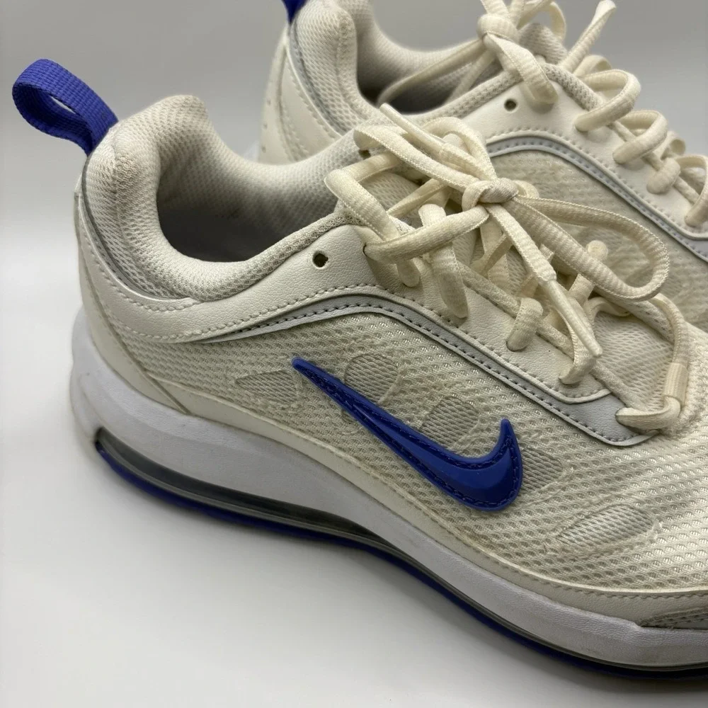 Nike Air Max AP Shoes Womens Size 7 Sail White Ultramarine Sneakers CU4870-111